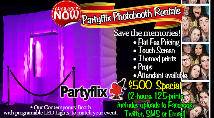 Photo Booth Rental Package Includes Prints and Free Delivery