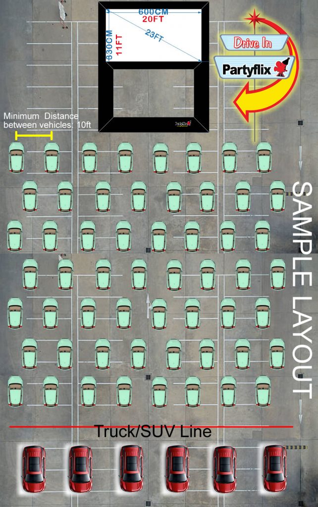 Drive In Parking Layout