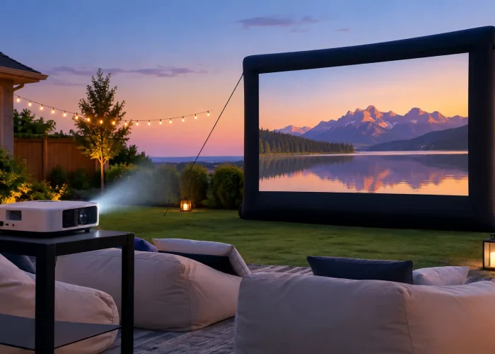 Outdoor Screen and Projector Rental: Plan It Right
