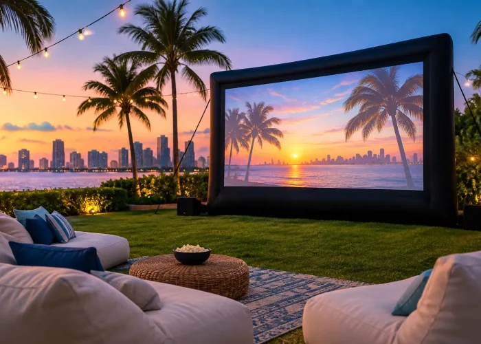Best Miami Backyard Movie Rentals for Any Party