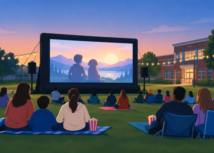 School Movie Night Fundraiser Example That Works